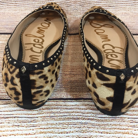 Sam Edelman “Rini” Leopard Print Flats - Picture 4 of 8